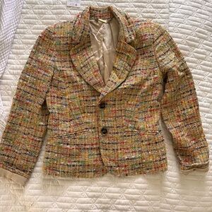 Trina Turk Vibrant Tweed Jacket
